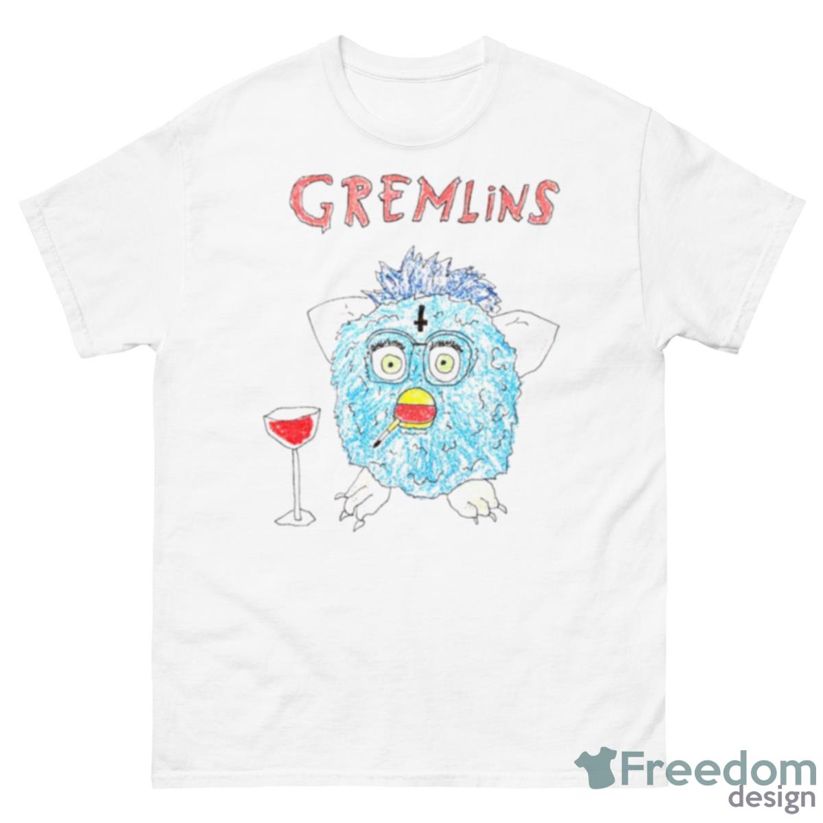 Gremlins Wine Shirt - 500 Men’s Classic Tee Gildan