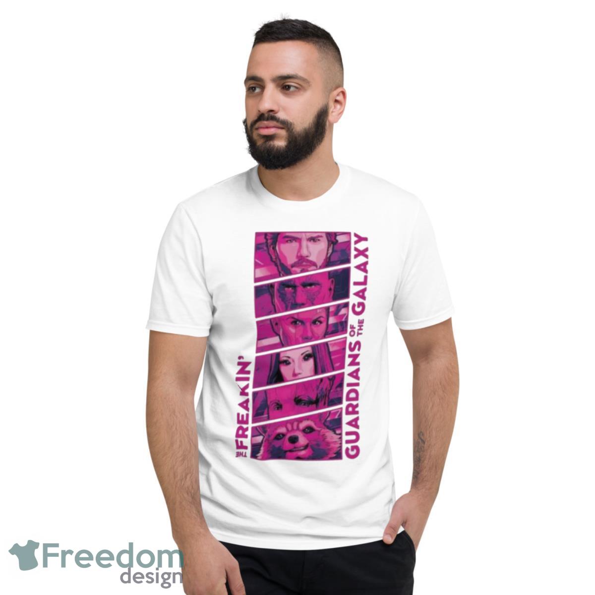 Guardians Of The Galaxy Faces Ringer Shirt - Short Sleeve T-Shirt