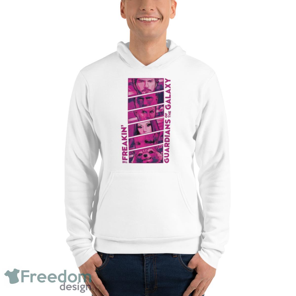 Guardians Of The Galaxy Faces Ringer Shirt - Unisex Fleece Pullover Hoodie Guardians Of The Galaxy Faces Ringer Shirt - Unisex Fleece Pullover Hoodie