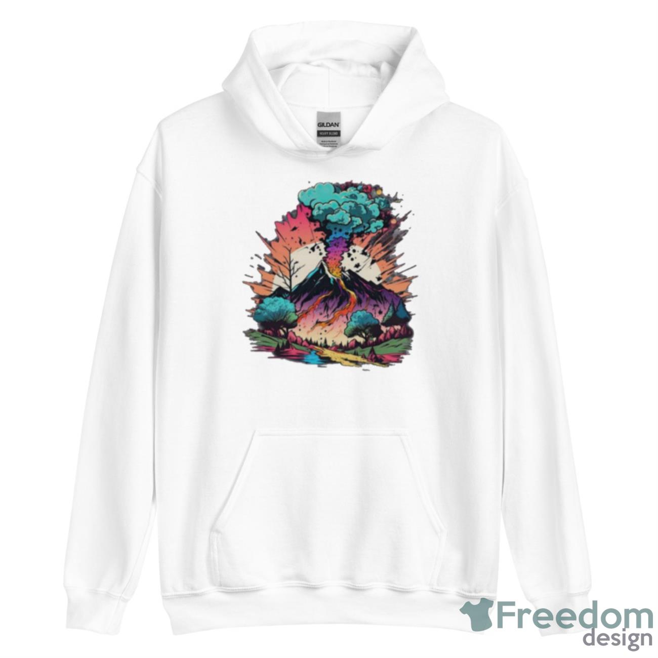 Gunung Njeblug Baseball Shirt - Unisex Heavy Blend Hooded Sweatshirt Gunung Njeblug Baseball Shirt - Unisex Heavy Blend Hooded Sweatshirt