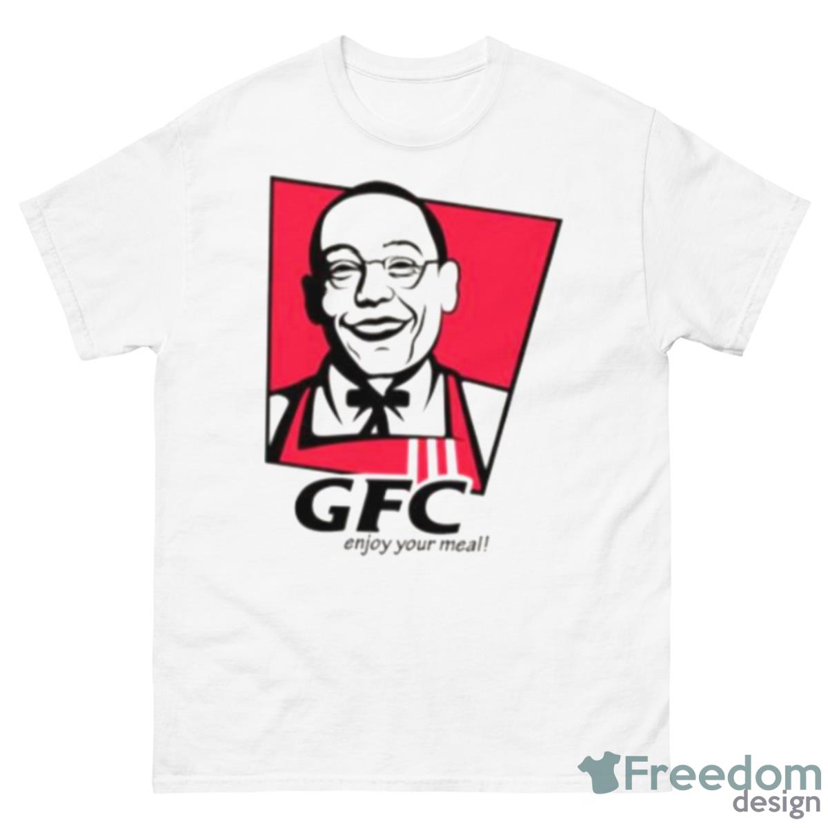 Gus Fried Chicken Kfc Parody Logo Giancarlo Esposito Shirt - 500 Men’s Classic Tee Gildan Gus Fried Chicken Kfc Parody Logo Giancarlo Esposito Shirt - 500 Men’s Classic Tee Gildan
