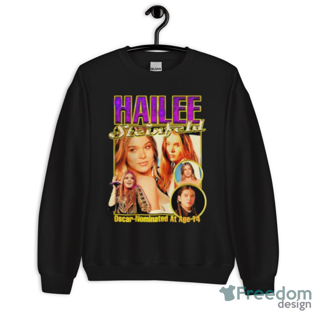 Hailee Steinfeld Oscar Nominated At Age 14 Shirt - Unisex Crewneck Sweatshirt