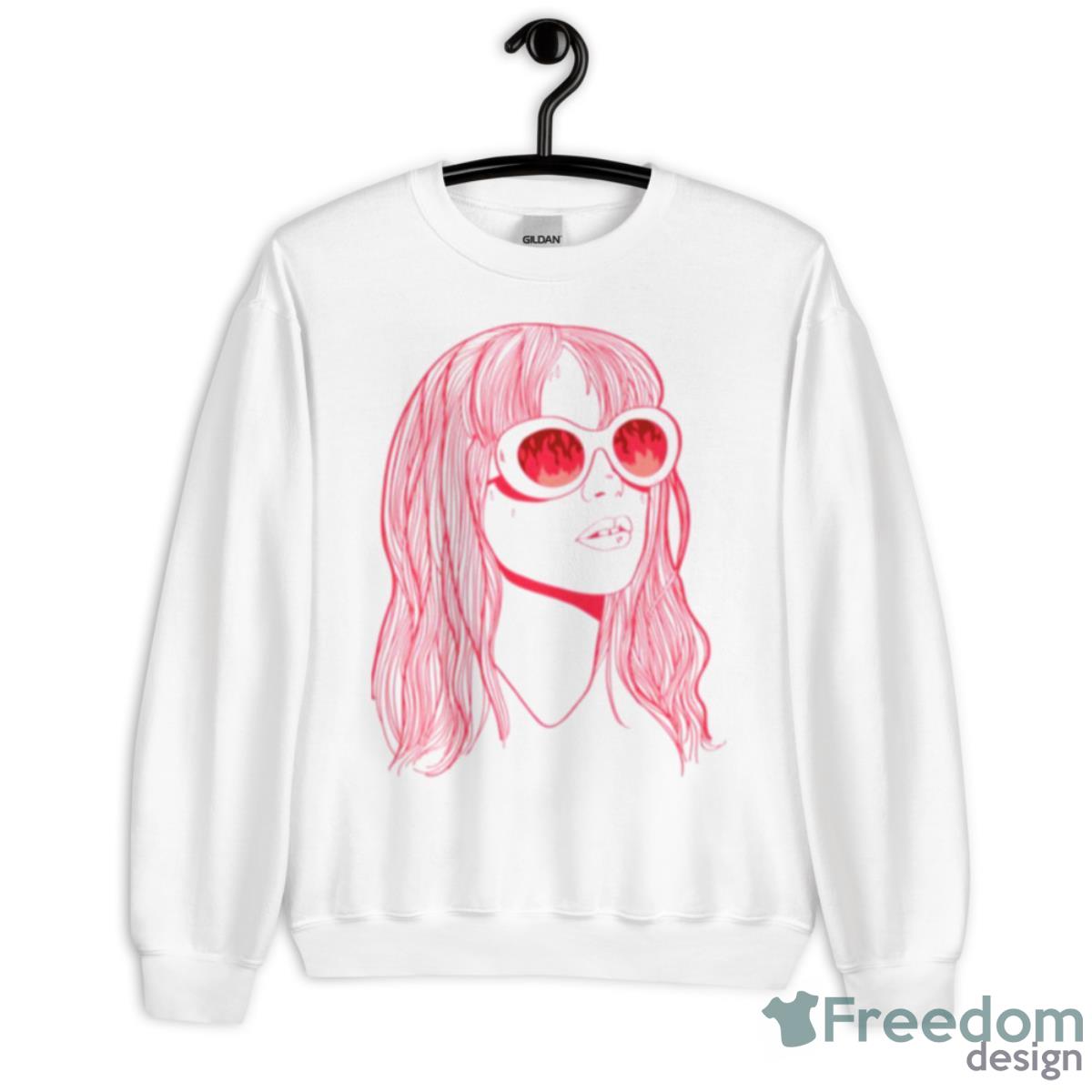 Half Empty Girl Hayley Williams Shirt - Unisex Heavy Blend Crewneck Sweatshirt