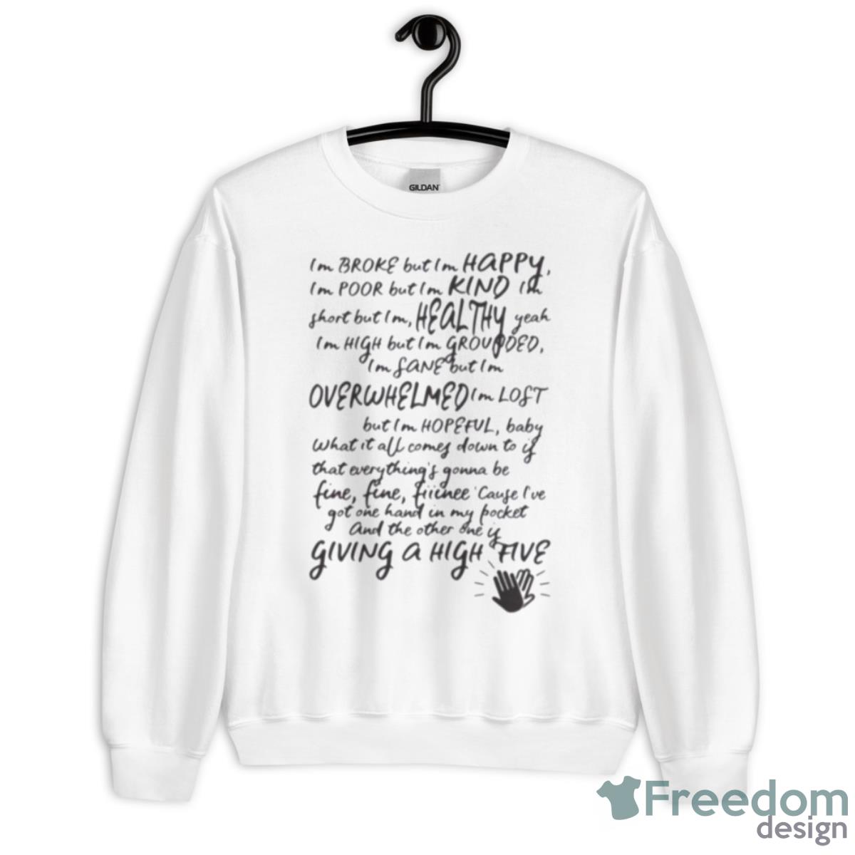 Hand In My Pocket Alanis Morissette Shirt - Unisex Heavy Blend Crewneck Sweatshirt