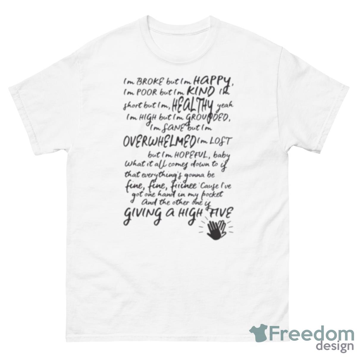 Hand In My Pocket Alanis Morissette Shirt - 500 Men’s Classic Tee Gildan