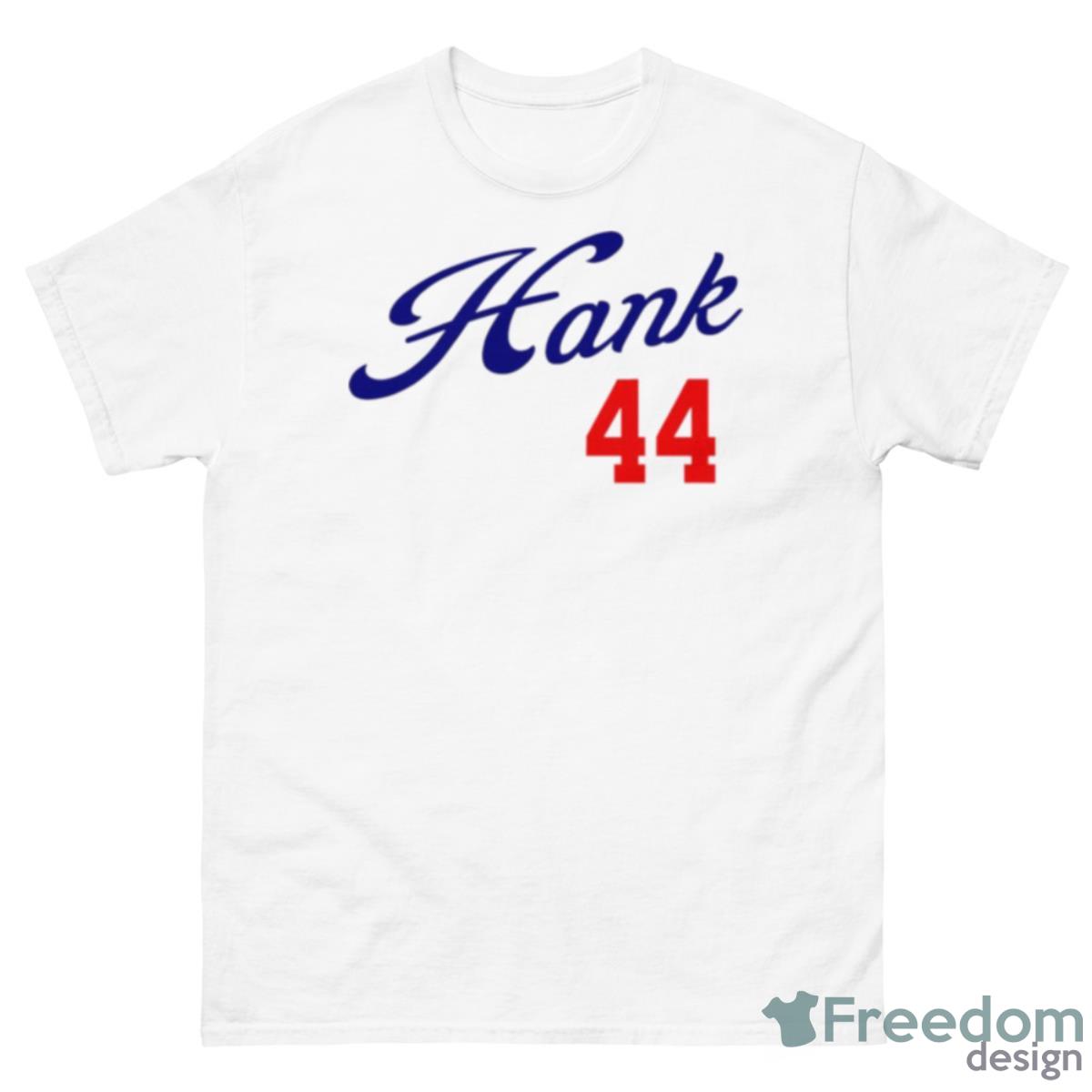 No#44 Hank Aaron Atlanta Braves All Over Print Baseball Jersey For