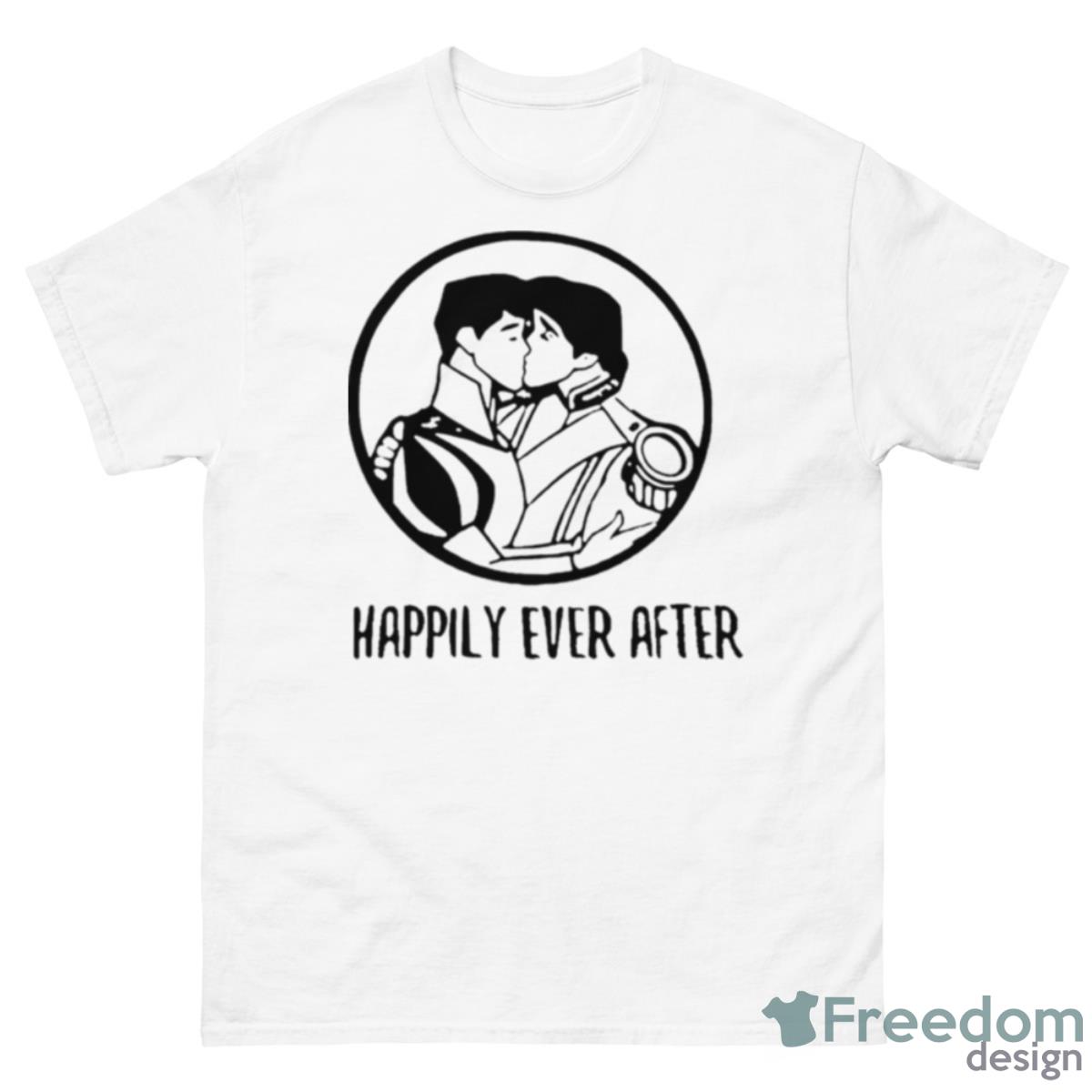 Happily Ever After LGBT Disney Shirt - 500 Men’s Classic Tee Gildan