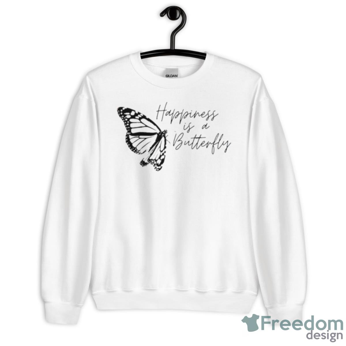 Happiness is a Butterfly Shirt - Unisex Heavy Blend Crewneck Sweatshirt