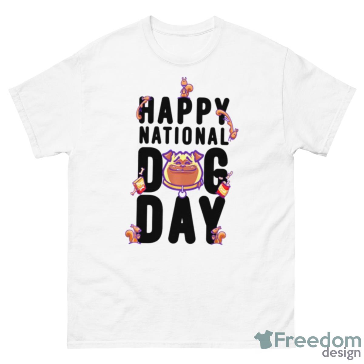 Happy Dog Day Mel Long Sleeve Secret Life Of Pets Shirt - 500 Men’s Classic Tee Gildan
