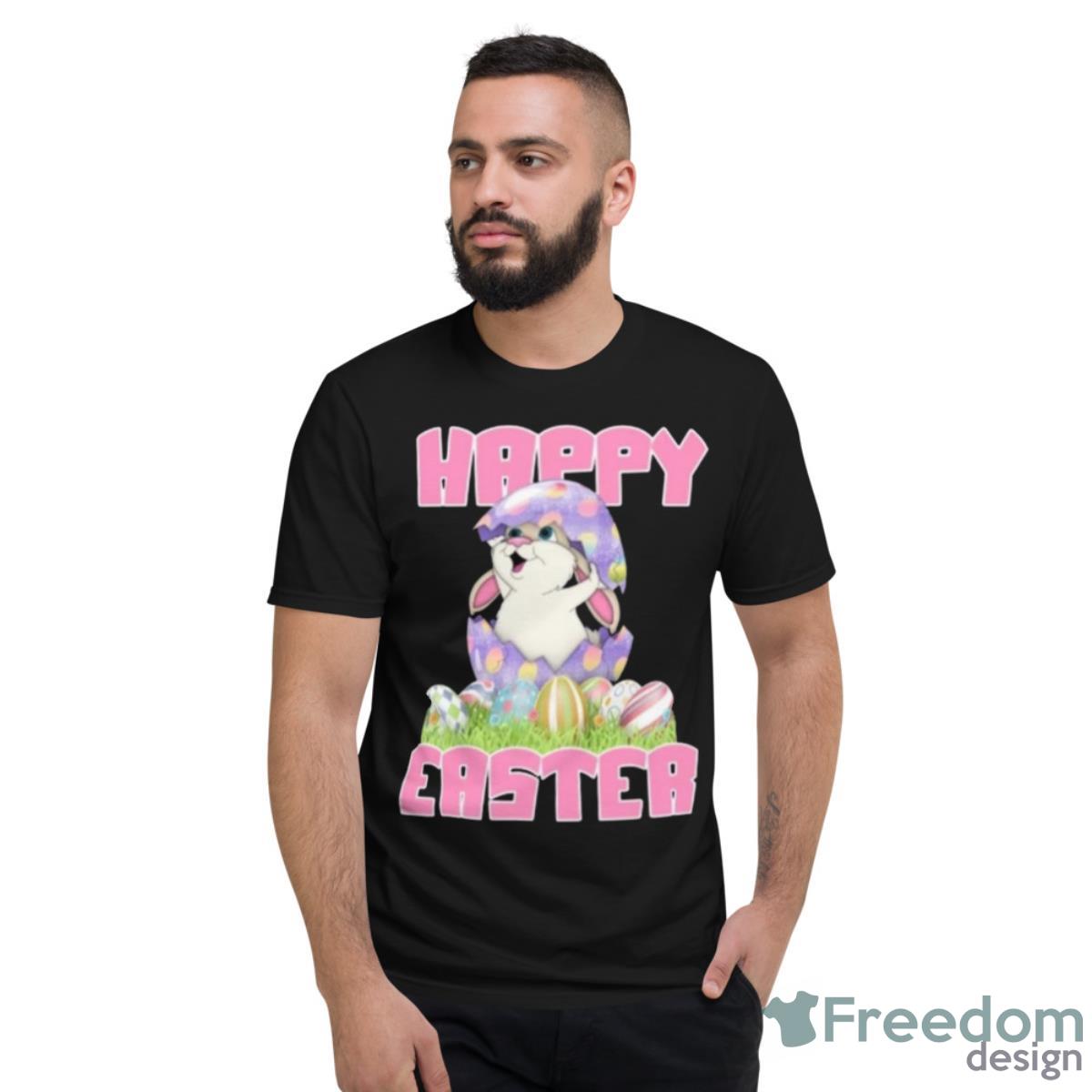 Happy Easter Day Bunny Shirt - Short Sleeve T-Shirt