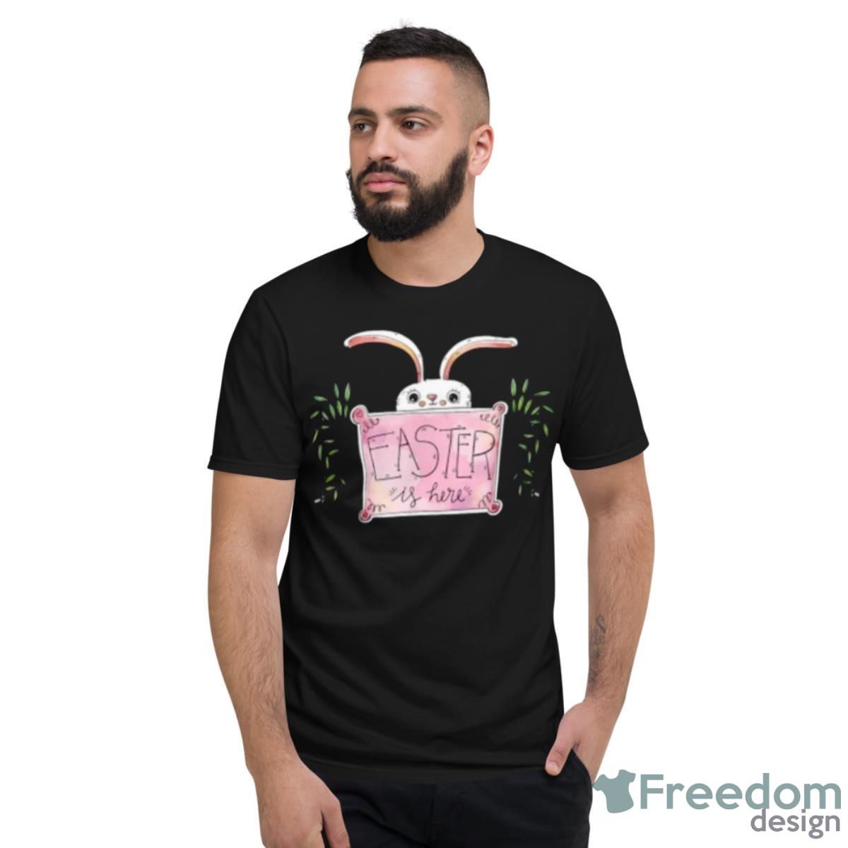 Happy Easter Day Rabbit Shirt - Short Sleeve T-Shirt