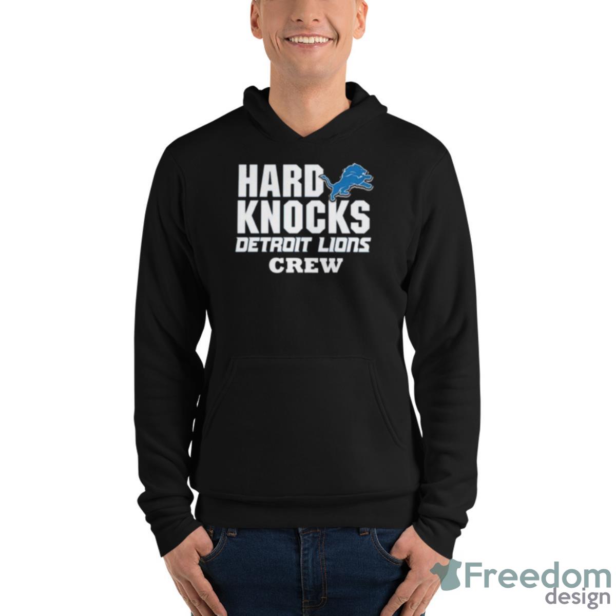 Hard Knocks Detroit Lions Crew T-Shirt, Custom prints store