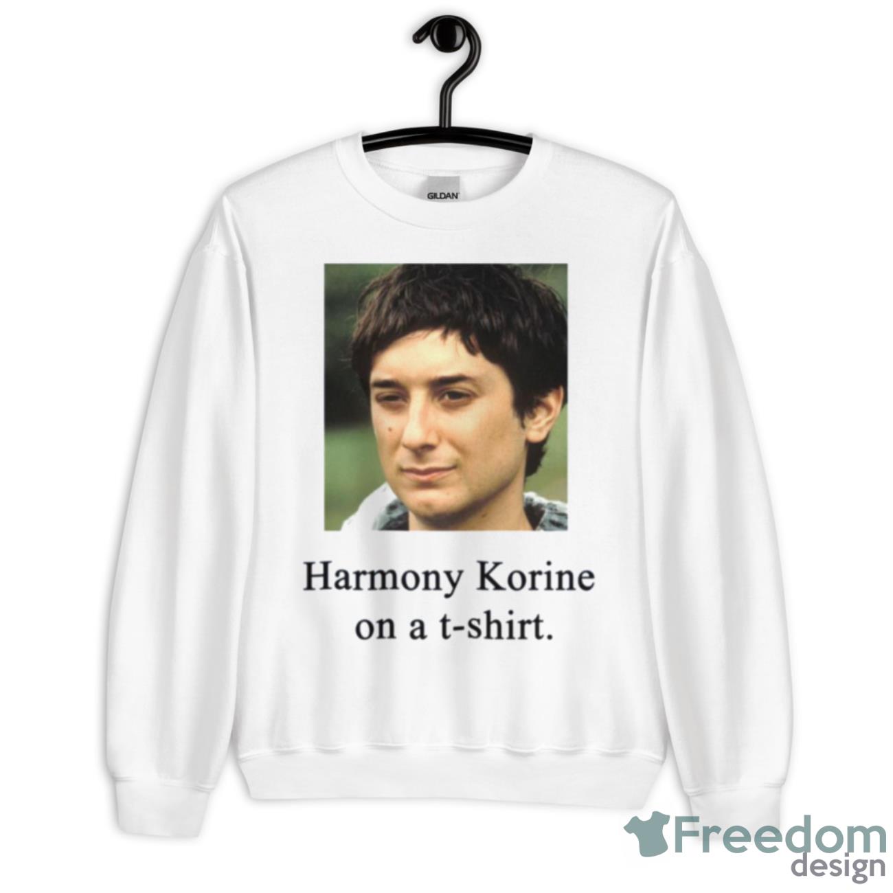 Harmony Korine On A Shirt Spring Breakers Shirt - Unisex Heavy Blend Crewneck Sweatshirt