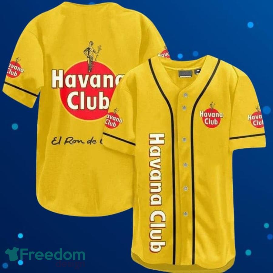 Havana Club Rum Baseball Jersey For Men And Women Product Photo 1