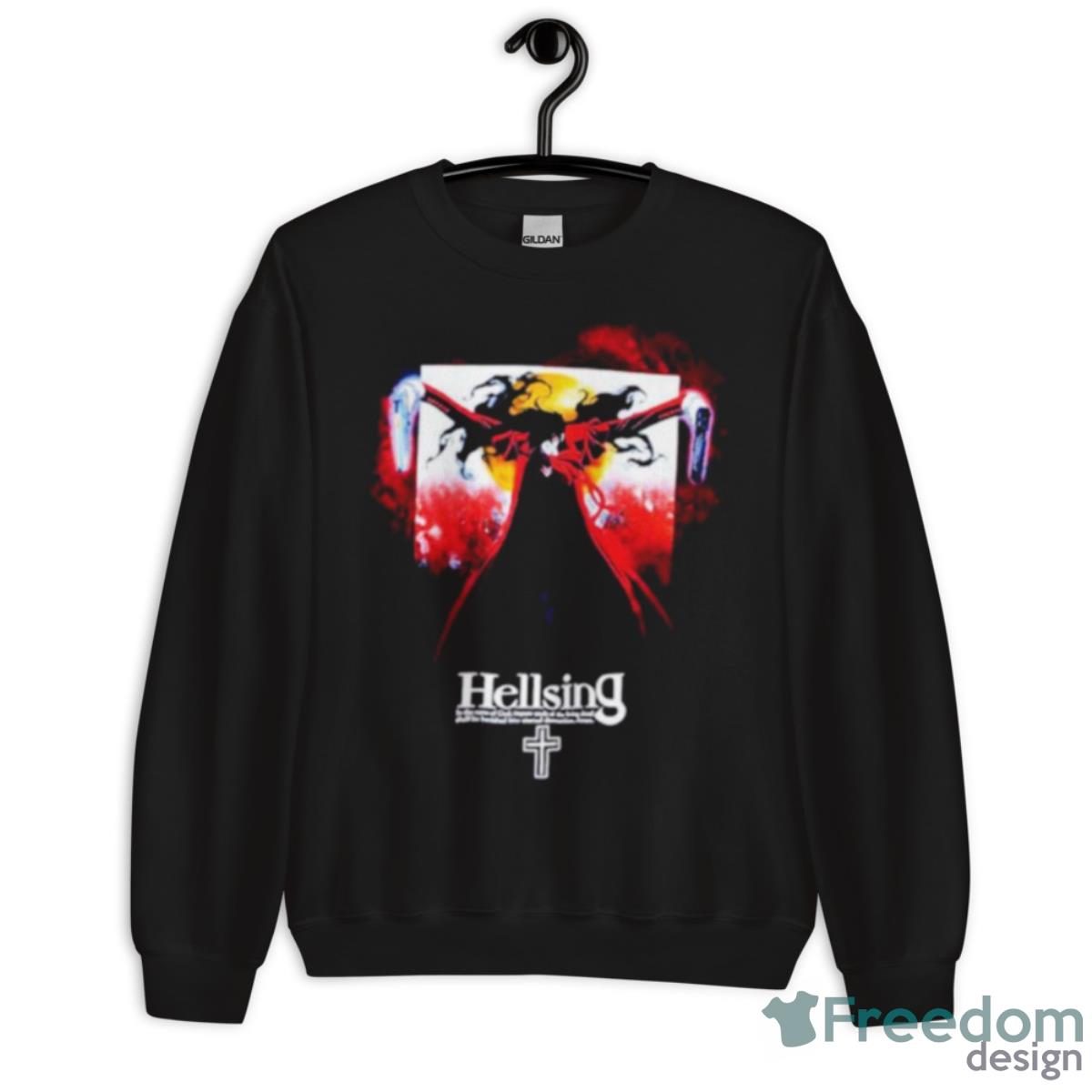 Hellsing Alucard Shirt - Unisex Crewneck Sweatshirt