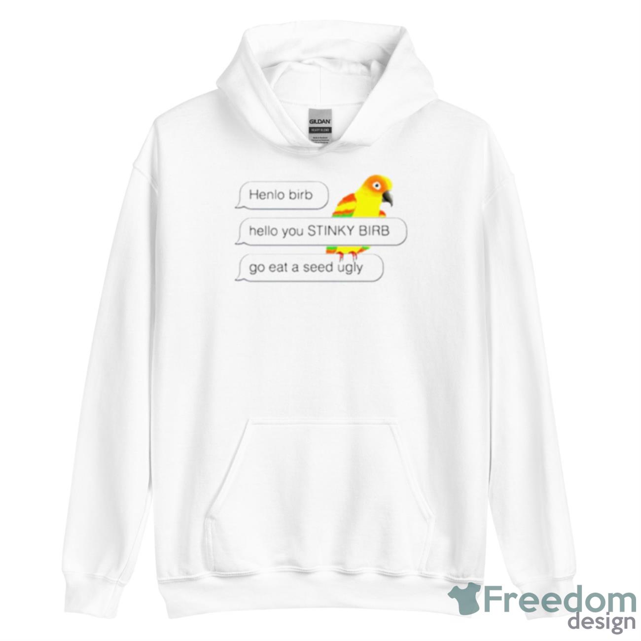 Henlo Birb Meme Shirt image Henlo Birb Meme Shirt - Unisex Heavy Blend Hooded Sweatshirt