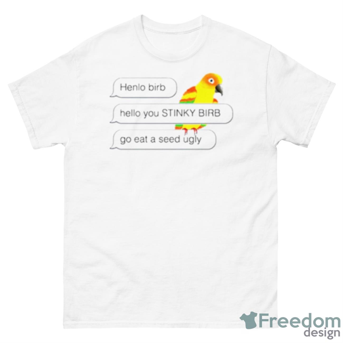Henlo Birb Meme Shirt - 500 Men’s Classic Tee Gildan Henlo Birb Meme Shirt - 500 Men’s Classic Tee Gildan