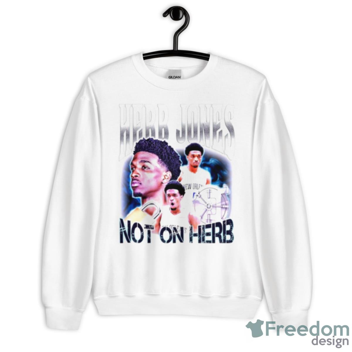 Herb Jones Not On Herb Shirt - Unisex Heavy Blend Crewneck Sweatshirt