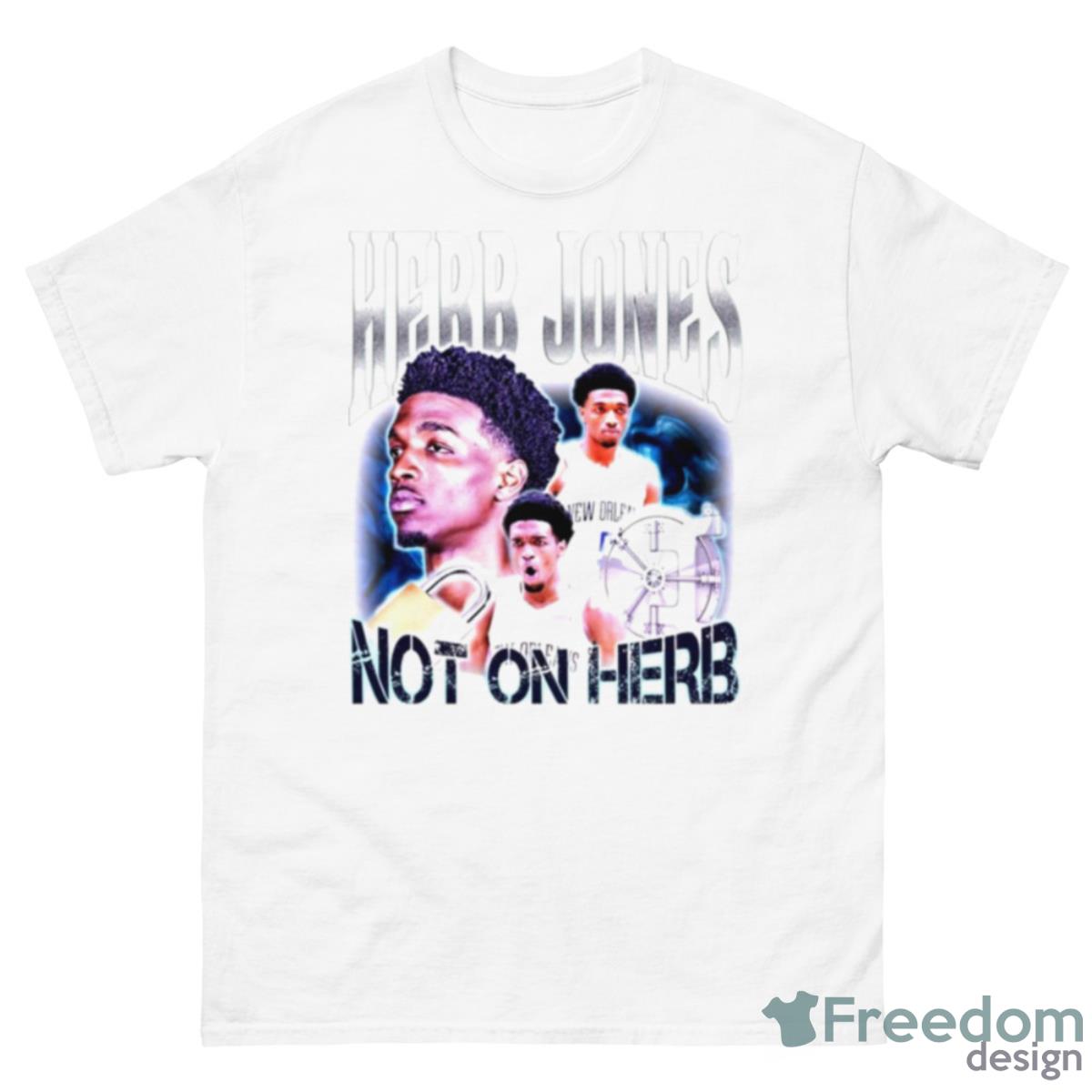 Herb Jones Not On Herb Shirt - 500 Men’s Classic Tee Gildan