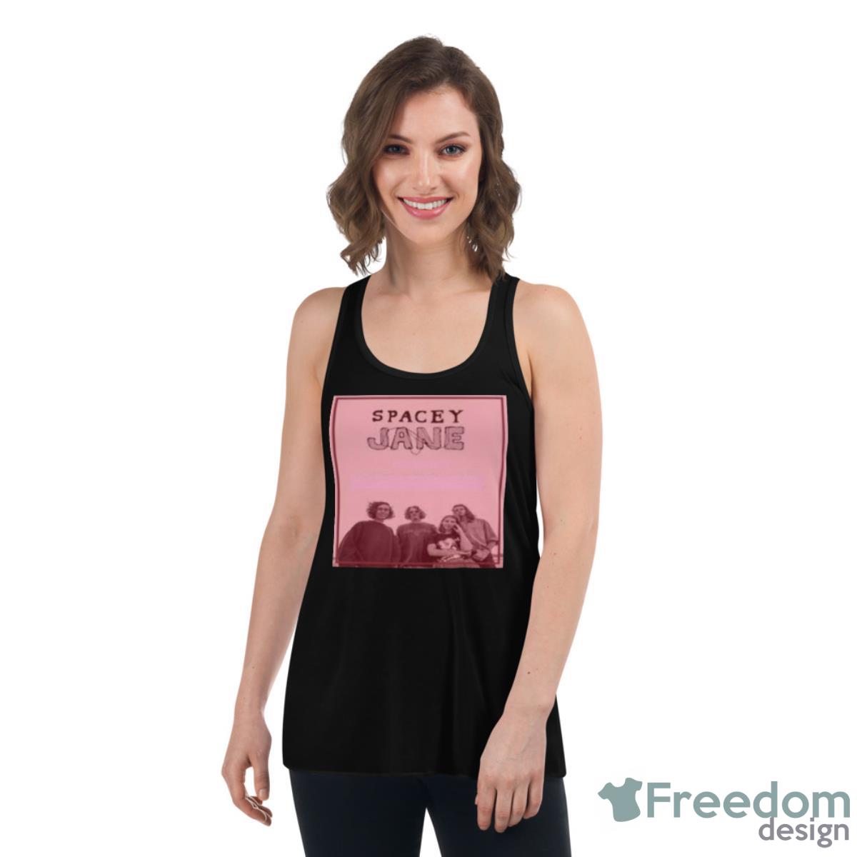 Here Comes The Sun Spacey Jane Band Shirt - Womens Flowy Racerback Tank Here Comes The Sun Spacey Jane Band Shirt - Womens Flowy Racerback Tank