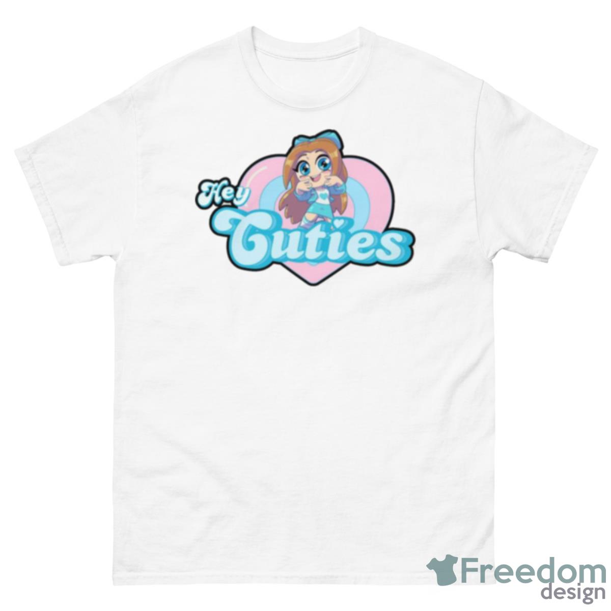 Hey Cuties Mackenzie Turner Black Outline Shirt - 500 Men’s Classic Tee Gildan