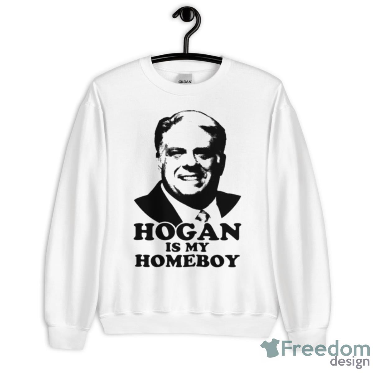 Hogan Is My Homeboy Red Toddler Shirt - Unisex Heavy Blend Crewneck Sweatshirt