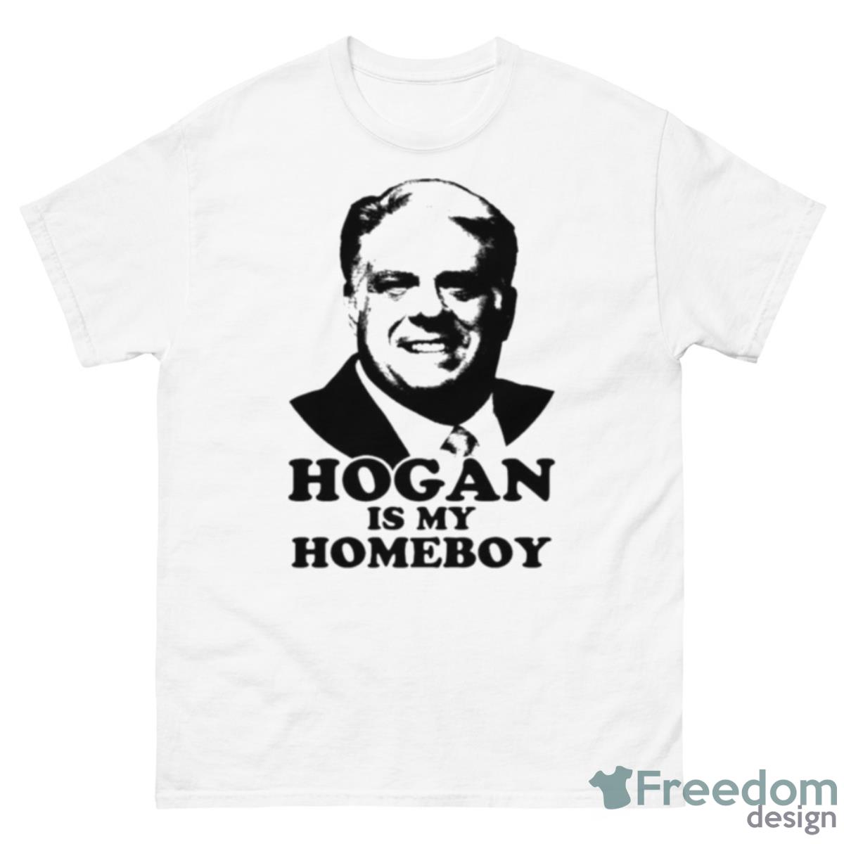 Hogan Is My Homeboy Red Toddler Shirt - 500 Men’s Classic Tee Gildan