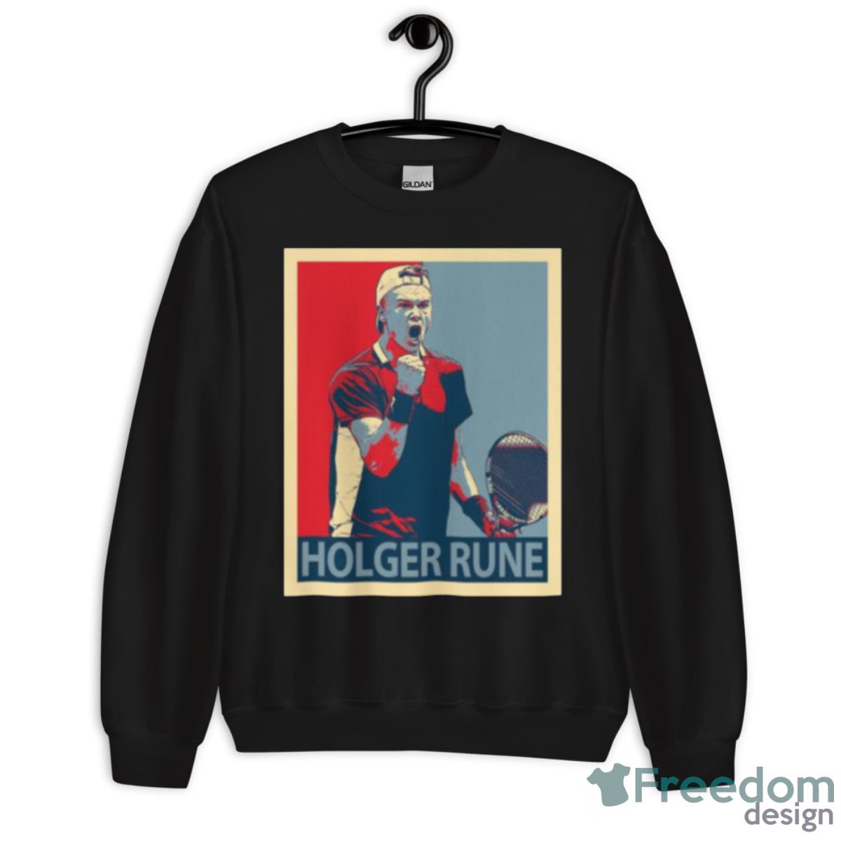 Holger Rune The Winner Tennis Shirt - Unisex Crewneck Sweatshirt