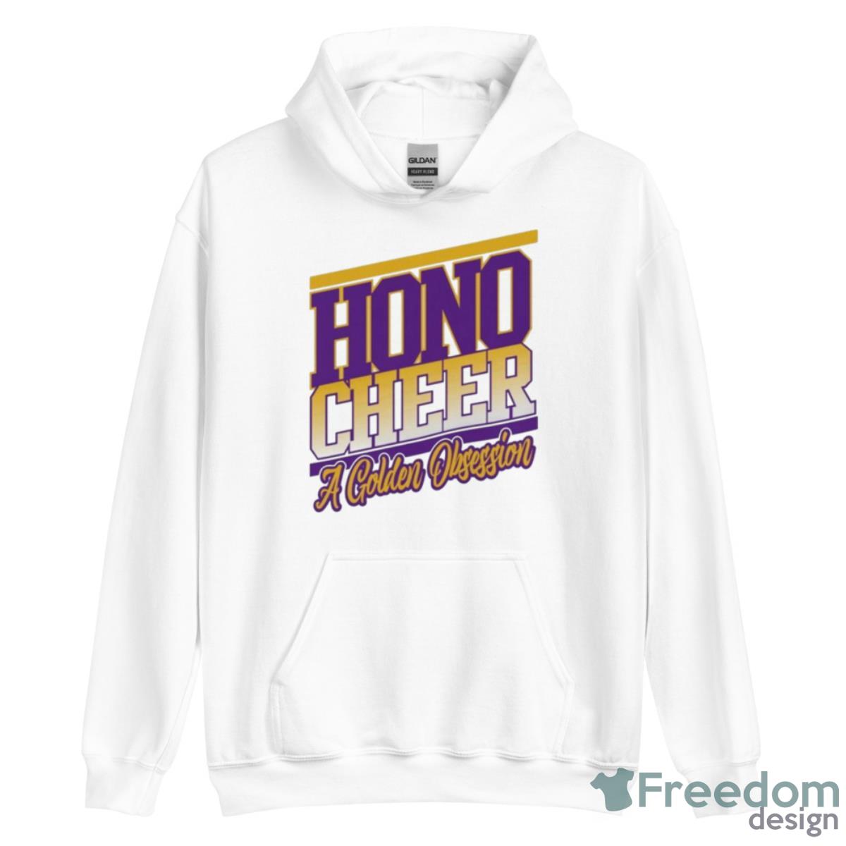 Hono Cheer A Golden Obsession Shirt - Unisex Heavy Blend Hooded Sweatshirt