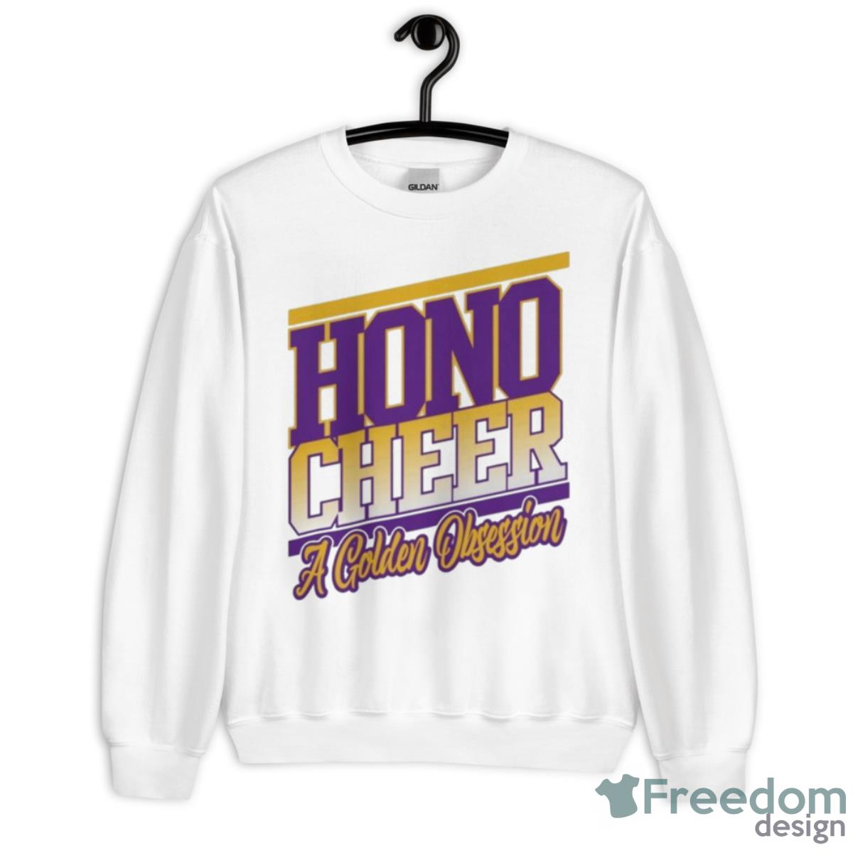 Hono Cheer A Golden Obsession Shirt - Unisex Heavy Blend Crewneck Sweatshirt