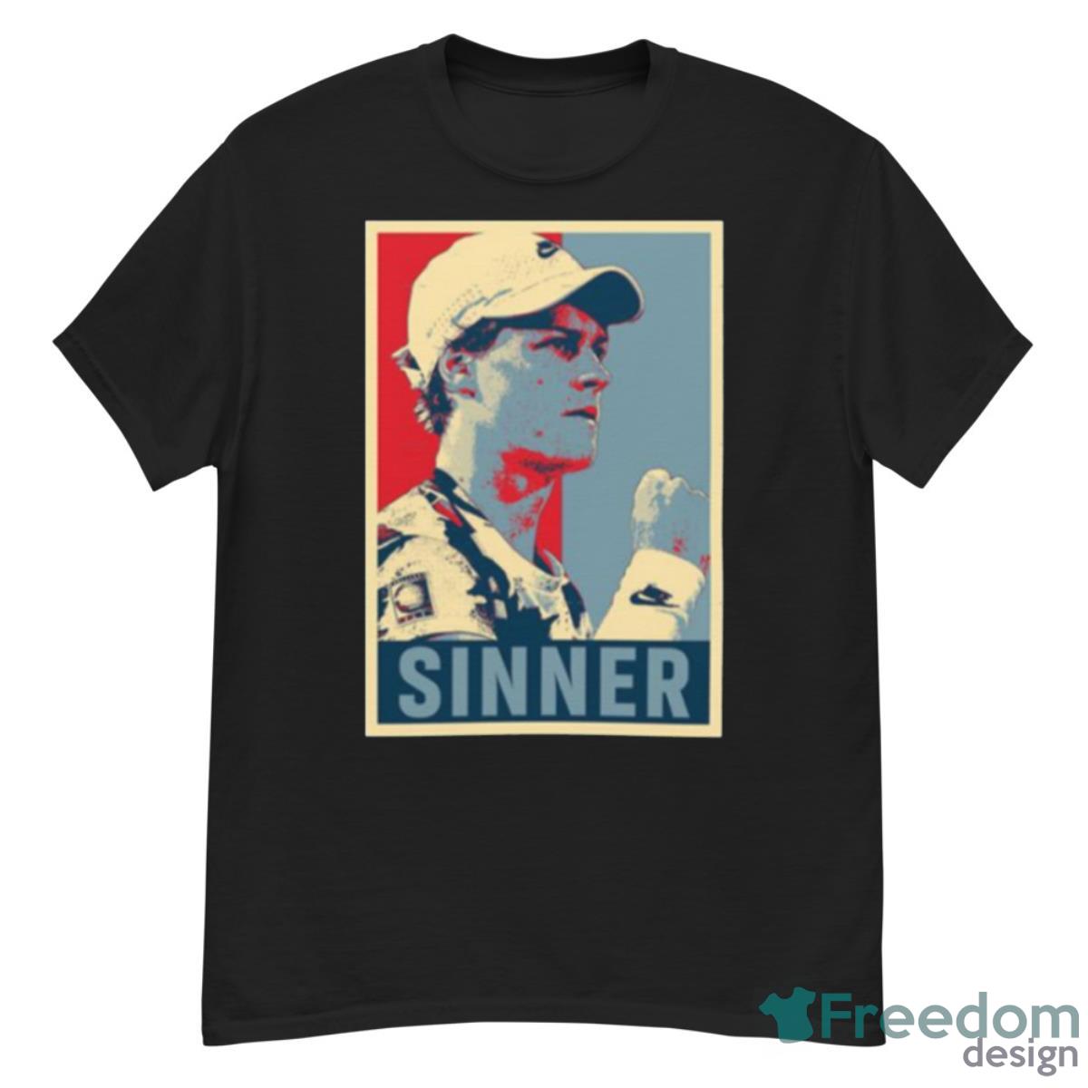 Hope Graphic Tennis Jannik Sinner Shirt - G500 Men’s Classic T-Shirt