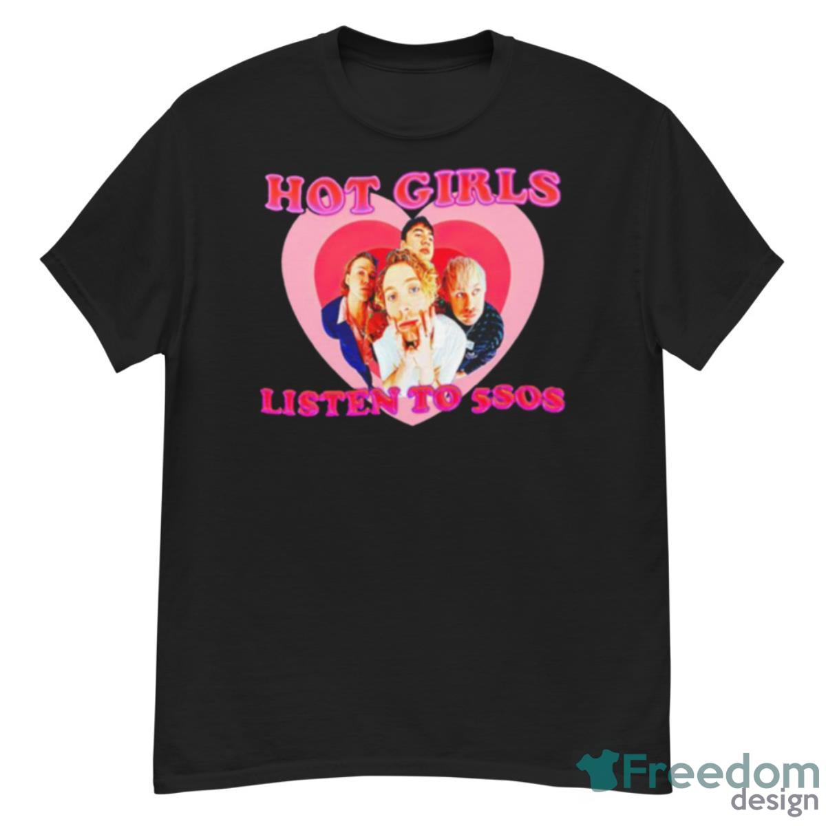 Hot Grirls Listen To 5sos Shirt - G500 Men’s Classic T-Shirt