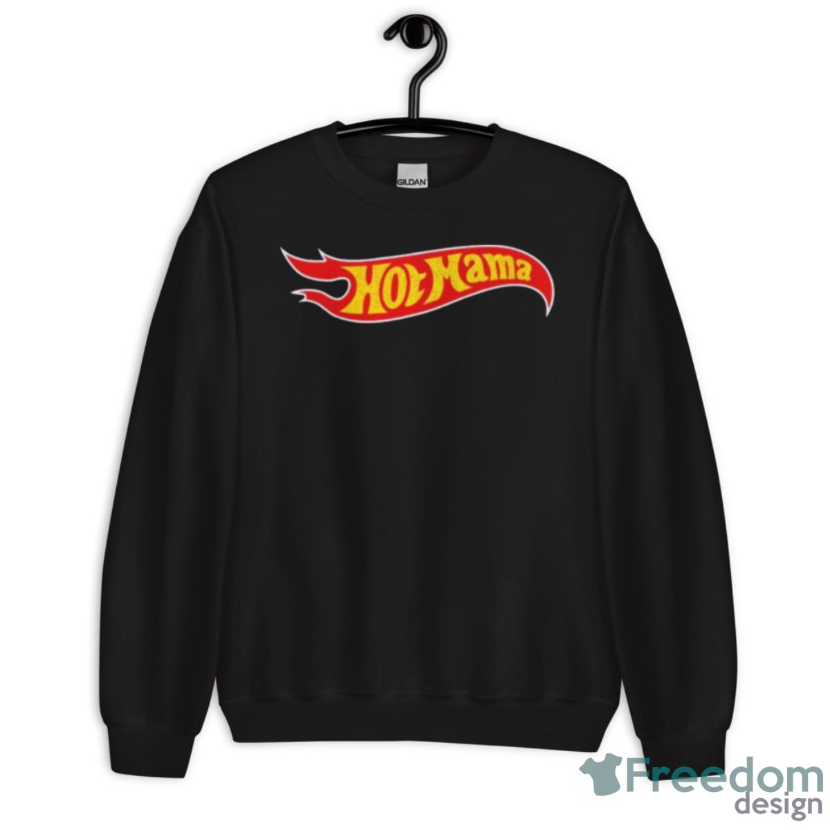 Hot Mama Nascar Shirt - Unisex Crewneck Sweatshirt