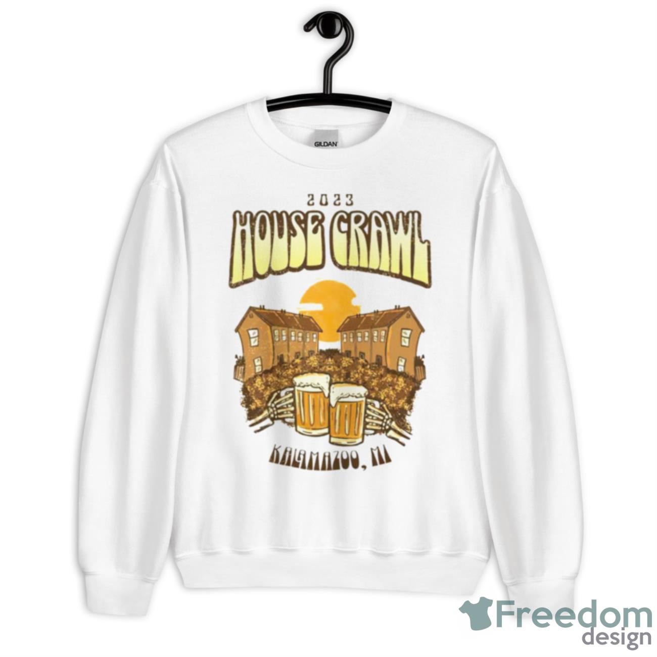 House Crawl 2023 Kalamazoo Shirt - Unisex Heavy Blend Crewneck Sweatshirt