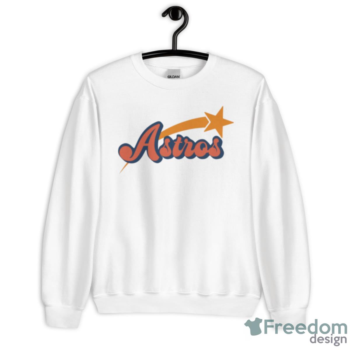 Houston Astros Baseball Shirt - Unisex Heavy Blend Crewneck Sweatshirt