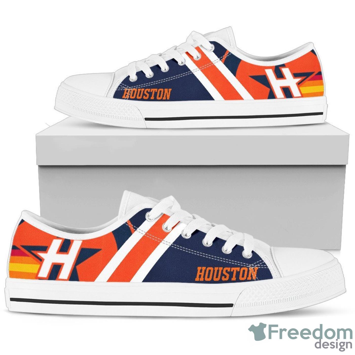 Houston Astros MLB Low Top Canvas Shoes For Men And Women Product Photo 2