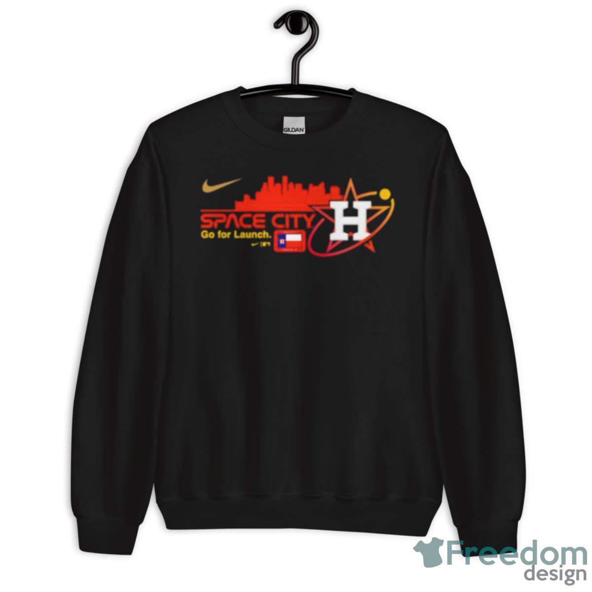 Houston Astros Nike City Connect Graphic Shirt - Unisex Crewneck Sweatshirt