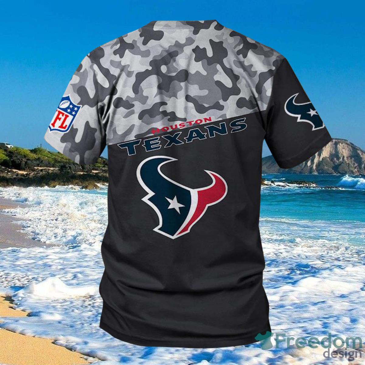 Houston Texans NFL 3D T-Shirt For Men Women