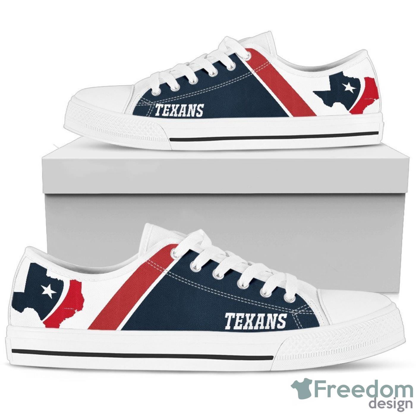 Houston Texans NFL Low Top Canvas Shoes For Men And Women Product Photo 2