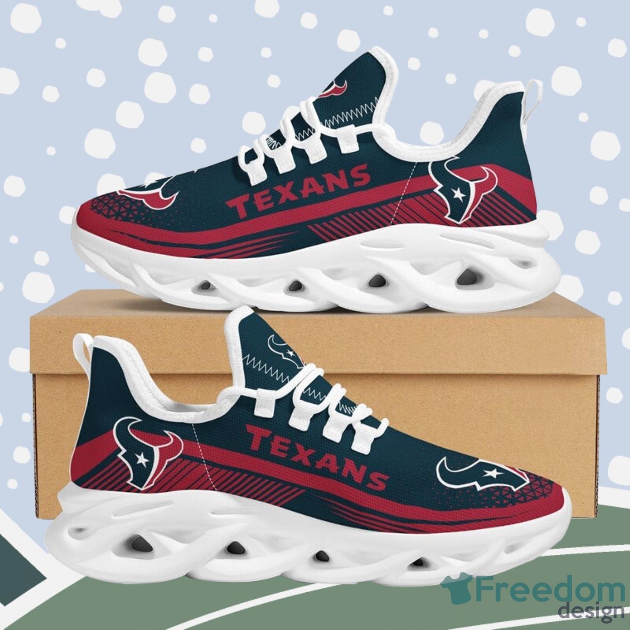 Houston Texans NFL Max Soul Running Shoes For Men And Women Product Photo 1