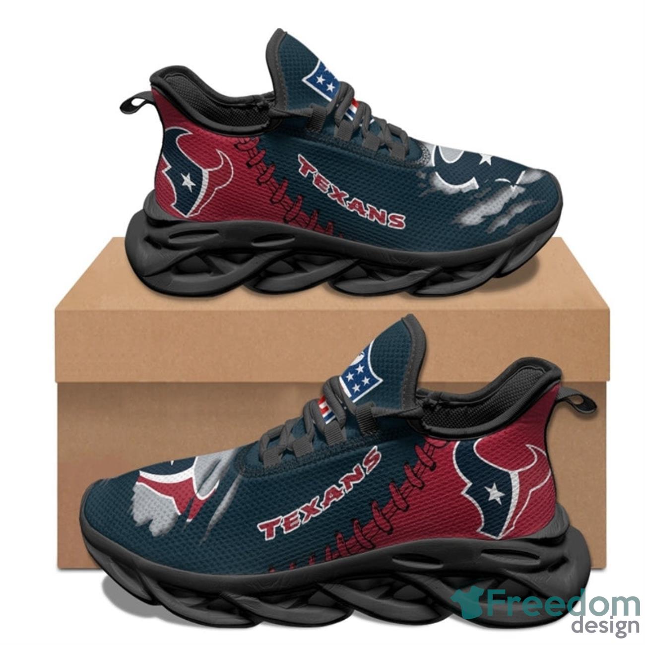 Houston Texans NFL Max Soul Sneakers Running Shoes Product Photo 1