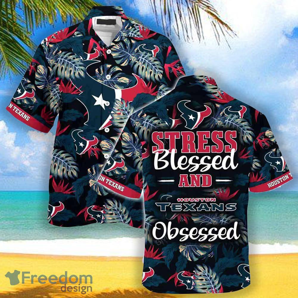 Houston Astros Summer Button Up Hawaiian Shirt & Short