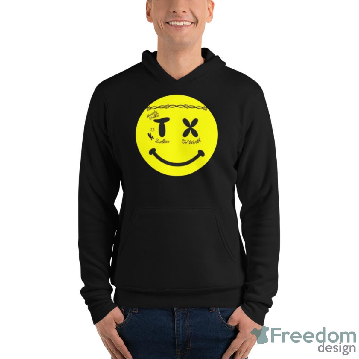 Howdy Folks Dallas Worth Smiley Face Shirt image Howdy Folks Dallas Worth Smiley Face Shirt - Unisex Fleece Pullover Hoodie