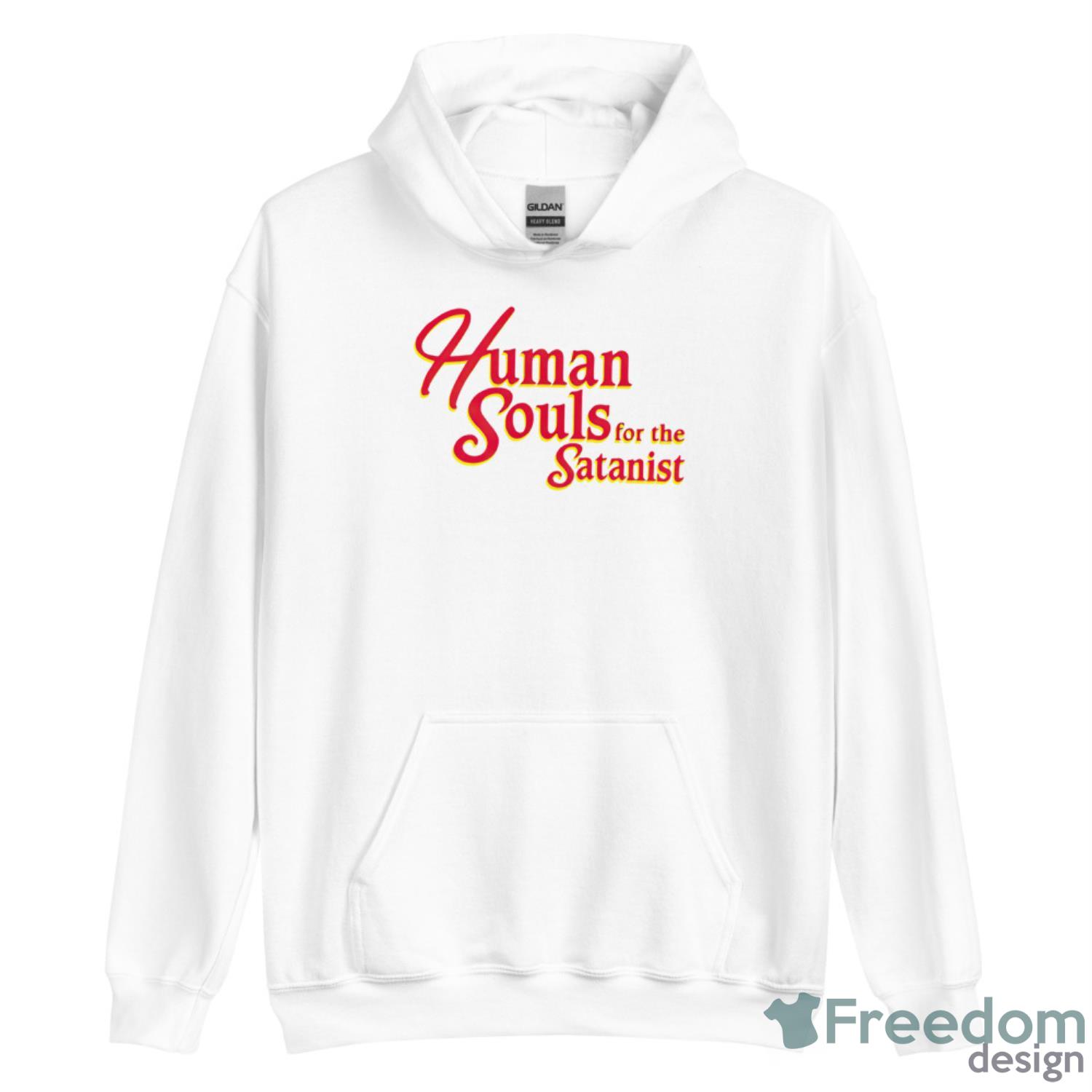 Human Souls For The Satanist Shirt image Human Souls For The Satanist Shirt - Unisex Heavy Blend Hooded Sweatshirt