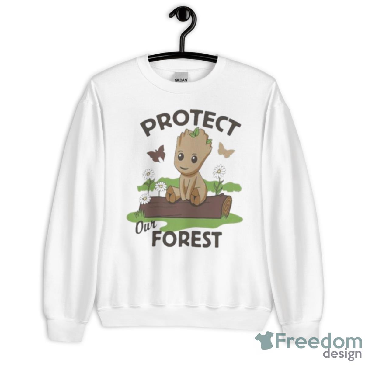 I Am Groot Protect Our Forest Shirt - Unisex Heavy Blend Crewneck Sweatshirt