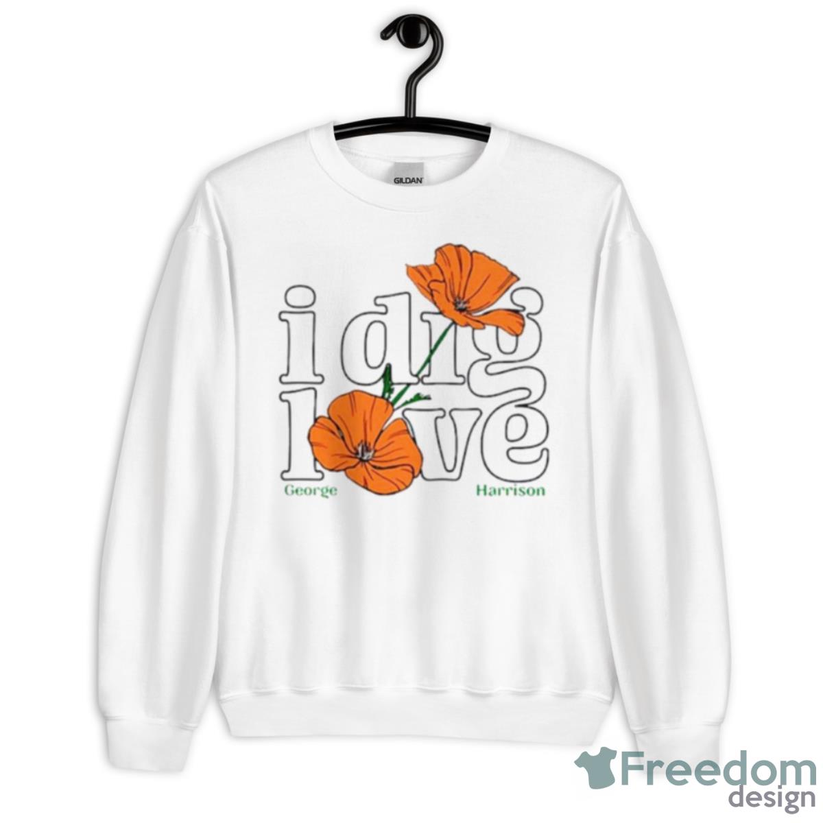 I Dig Love Shirt - Unisex Heavy Blend Crewneck Sweatshirt