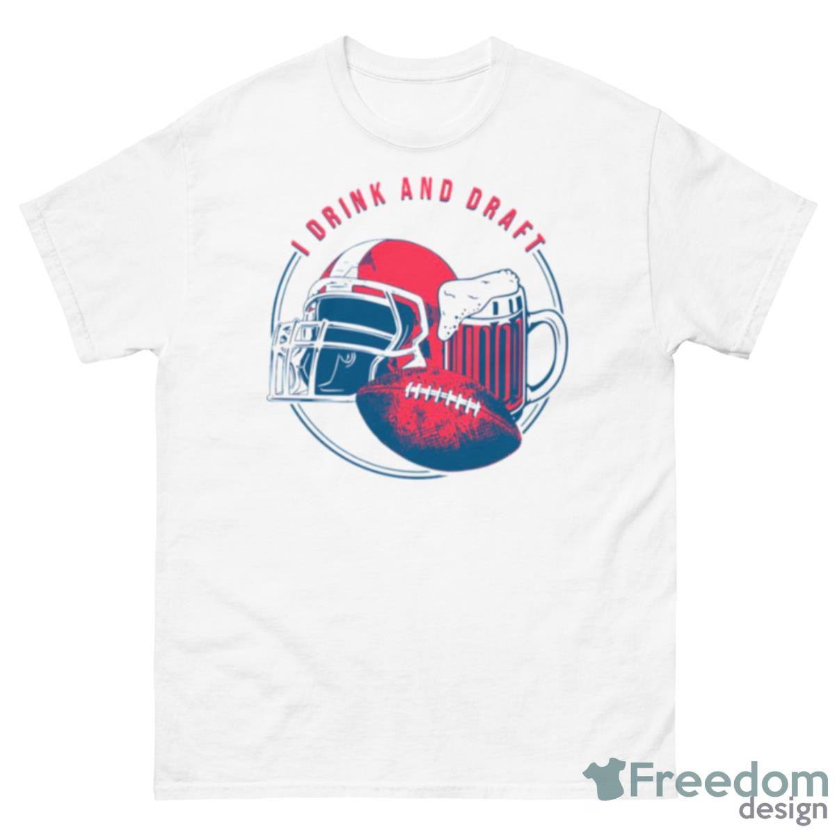 I Drink And Draft Rugby Football Shirt - 500 Men’s Classic Tee Gildan