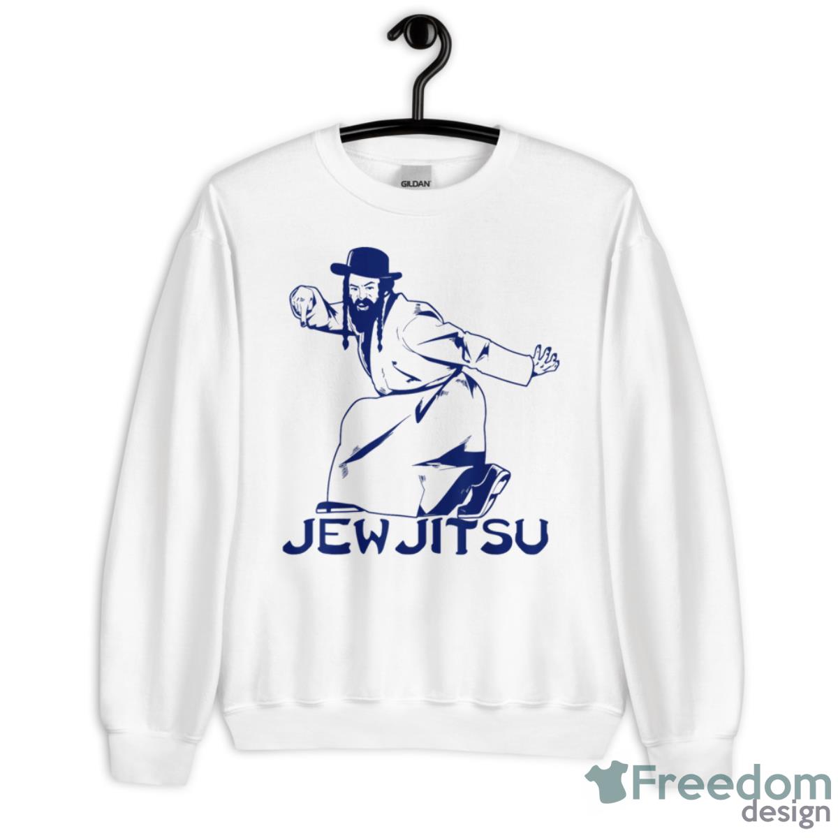 I Know Jew Jitsu For Jewish Jiu Jitsu Shirt - Unisex Heavy Blend Crewneck Sweatshirt
