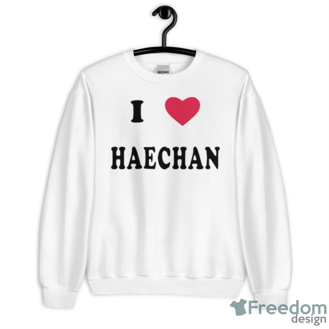 I Love Haechan Shirt - Unisex Heavy Blend Crewneck Sweatshirt