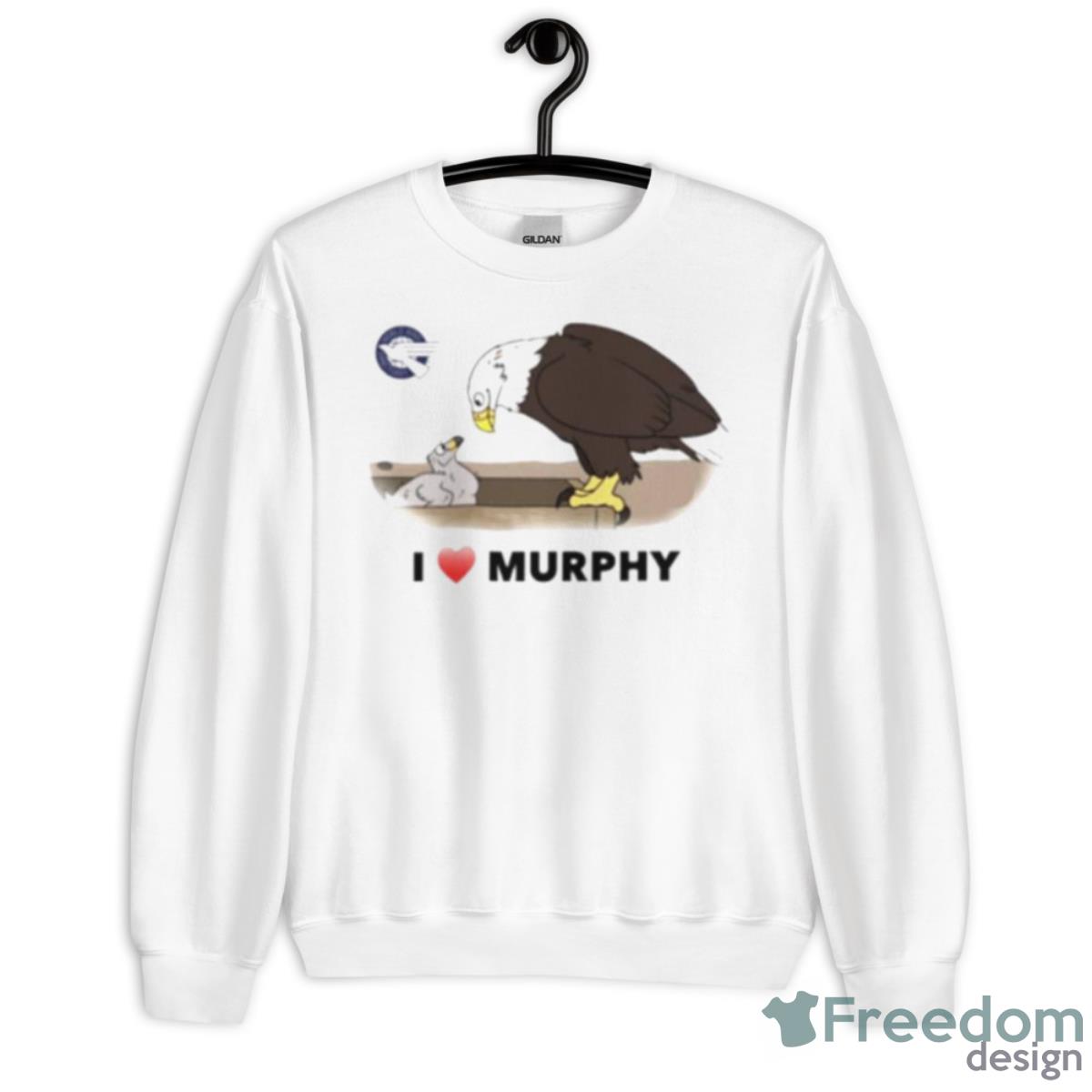 I Love Murphy Shirt - Unisex Heavy Blend Crewneck Sweatshirt